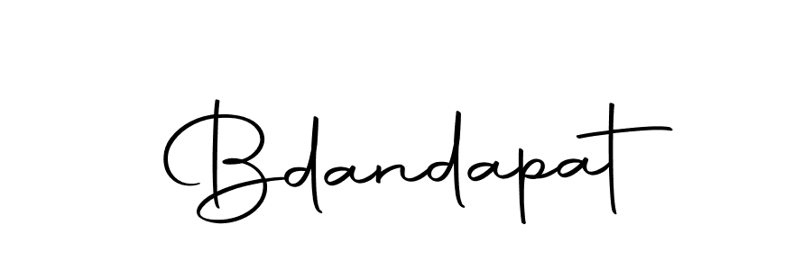 You should practise on your own different ways (Autography-DOLnW) to write your name (Bdandapat) in signature. don't let someone else do it for you. Bdandapat signature style 10 images and pictures png