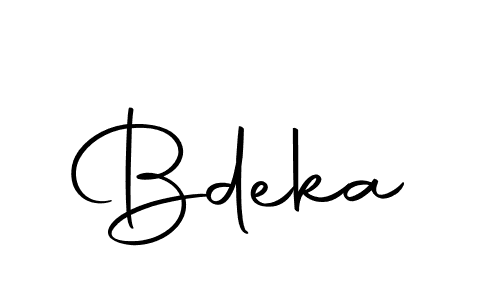 How to make Bdeka name signature. Use Autography-DOLnW style for creating short signs online. This is the latest handwritten sign. Bdeka signature style 10 images and pictures png