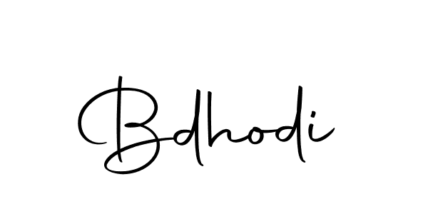 Create a beautiful signature design for name Bdhodi. With this signature (Autography-DOLnW) fonts, you can make a handwritten signature for free. Bdhodi signature style 10 images and pictures png