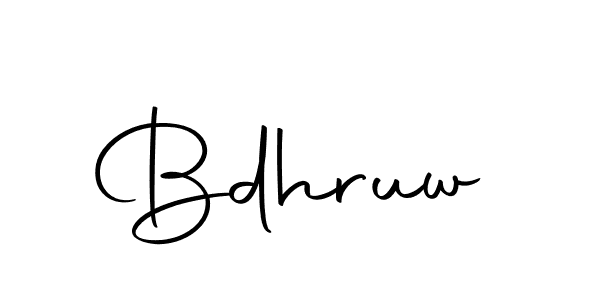 if you are searching for the best signature style for your name Bdhruw. so please give up your signature search. here we have designed multiple signature styles  using Autography-DOLnW. Bdhruw signature style 10 images and pictures png