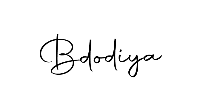 Design your own signature with our free online signature maker. With this signature software, you can create a handwritten (Autography-DOLnW) signature for name Bdodiya. Bdodiya signature style 10 images and pictures png