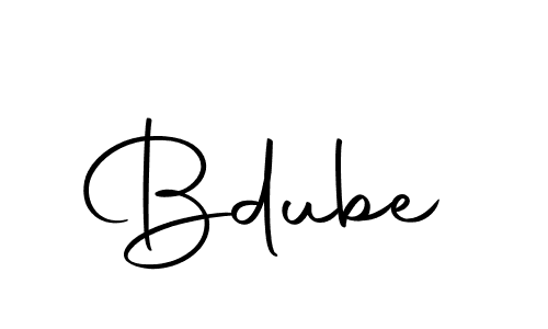 How to make Bdube signature? Autography-DOLnW is a professional autograph style. Create handwritten signature for Bdube name. Bdube signature style 10 images and pictures png