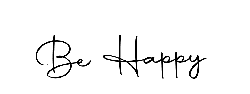 Create a beautiful signature design for name Be Happy. With this signature (Autography-DOLnW) fonts, you can make a handwritten signature for free. Be Happy signature style 10 images and pictures png