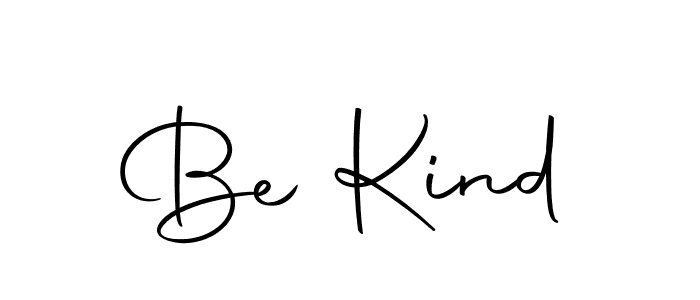 Design your own signature with our free online signature maker. With this signature software, you can create a handwritten (Autography-DOLnW) signature for name Be Kind. Be Kind signature style 10 images and pictures png