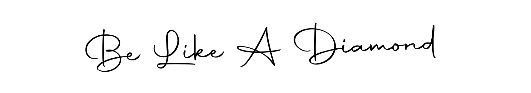 This is the best signature style for the Be Like A Diamond name. Also you like these signature font (Autography-DOLnW). Mix name signature. Be Like A Diamond signature style 10 images and pictures png