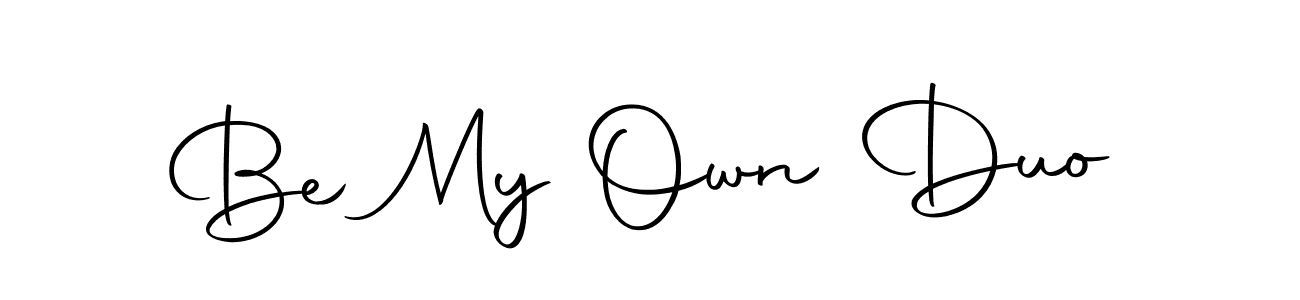 You should practise on your own different ways (Autography-DOLnW) to write your name (Be My Own Duo) in signature. don't let someone else do it for you. Be My Own Duo signature style 10 images and pictures png