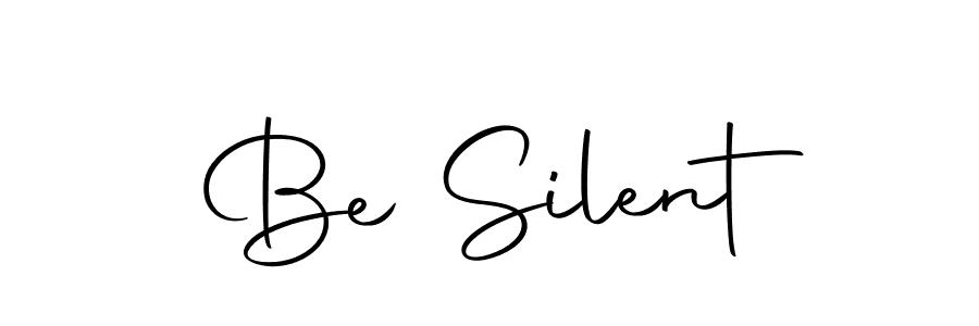 Be Silent stylish signature style. Best Handwritten Sign (Autography-DOLnW) for my name. Handwritten Signature Collection Ideas for my name Be Silent. Be Silent signature style 10 images and pictures png