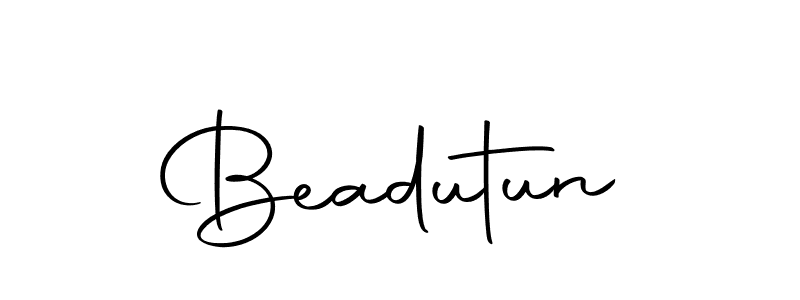 if you are searching for the best signature style for your name Beadutun. so please give up your signature search. here we have designed multiple signature styles  using Autography-DOLnW. Beadutun signature style 10 images and pictures png