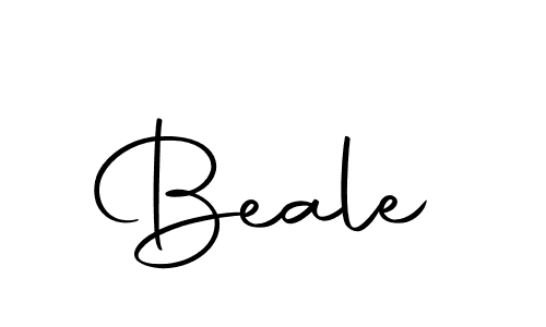 Design your own signature with our free online signature maker. With this signature software, you can create a handwritten (Autography-DOLnW) signature for name Beale. Beale signature style 10 images and pictures png