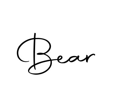 Design your own signature with our free online signature maker. With this signature software, you can create a handwritten (Autography-DOLnW) signature for name Bear. Bear signature style 10 images and pictures png