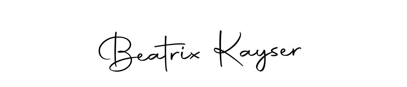 Beatrix Kayser stylish signature style. Best Handwritten Sign (Autography-DOLnW) for my name. Handwritten Signature Collection Ideas for my name Beatrix Kayser. Beatrix Kayser signature style 10 images and pictures png