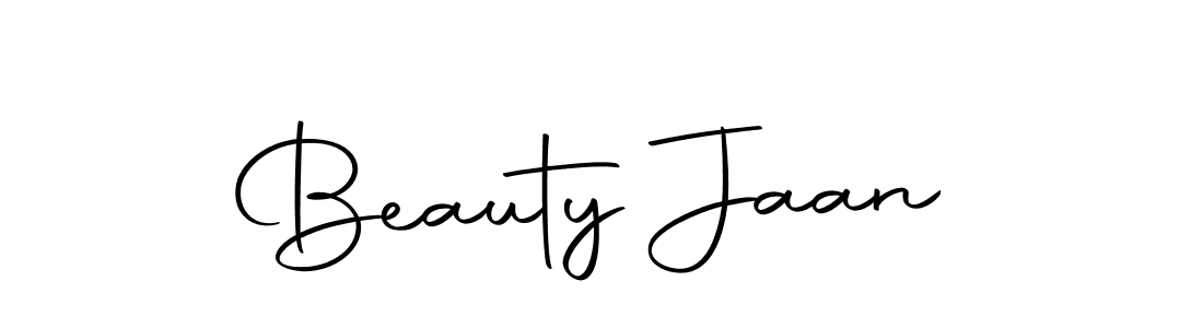 Design your own signature with our free online signature maker. With this signature software, you can create a handwritten (Autography-DOLnW) signature for name Beauty Jaan. Beauty Jaan signature style 10 images and pictures png