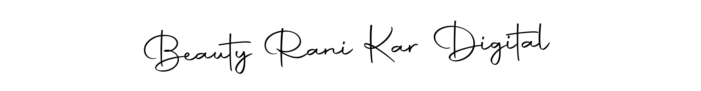 Also we have Beauty Rani Kar Digital name is the best signature style. Create professional handwritten signature collection using Autography-DOLnW autograph style. Beauty Rani Kar Digital signature style 10 images and pictures png