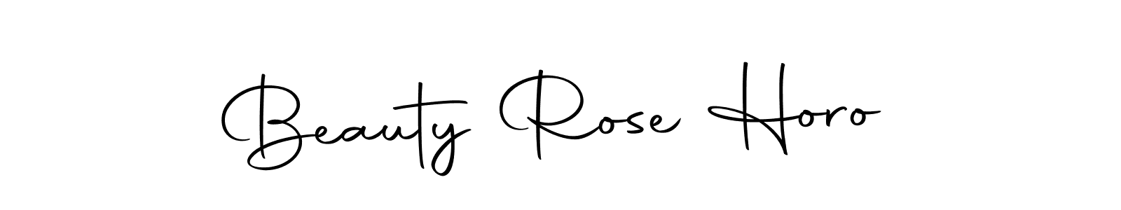 if you are searching for the best signature style for your name Beauty Rose Horo. so please give up your signature search. here we have designed multiple signature styles  using Autography-DOLnW. Beauty Rose Horo signature style 10 images and pictures png