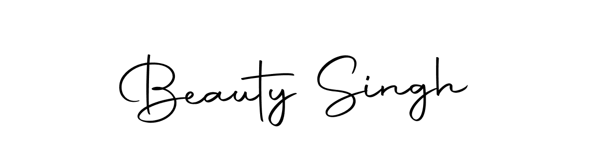 Make a beautiful signature design for name Beauty Singh. With this signature (Autography-DOLnW) style, you can create a handwritten signature for free. Beauty Singh signature style 10 images and pictures png