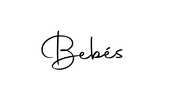 Make a beautiful signature design for name Bebés. With this signature (Autography-DOLnW) style, you can create a handwritten signature for free. Bebés signature style 10 images and pictures png