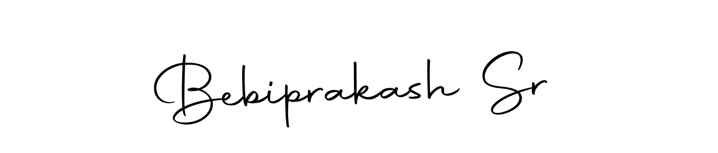 Make a beautiful signature design for name Bebiprakash Sr. With this signature (Autography-DOLnW) style, you can create a handwritten signature for free. Bebiprakash Sr signature style 10 images and pictures png
