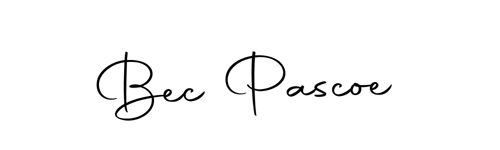 You can use this online signature creator to create a handwritten signature for the name Bec Pascoe. This is the best online autograph maker. Bec Pascoe signature style 10 images and pictures png