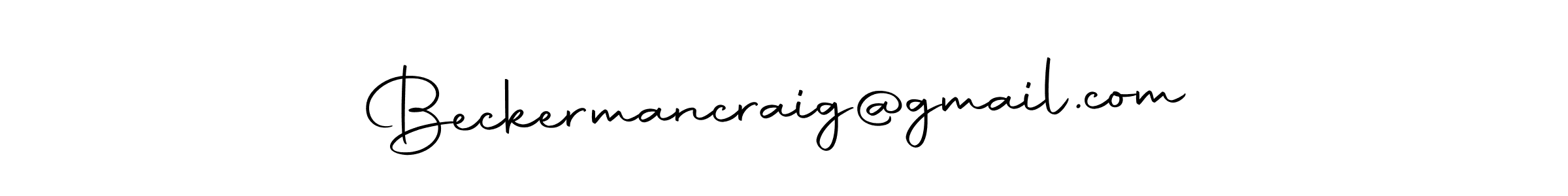 Also we have Beckermancraig@gmail.com name is the best signature style. Create professional handwritten signature collection using Autography-DOLnW autograph style. Beckermancraig@gmail.com signature style 10 images and pictures png