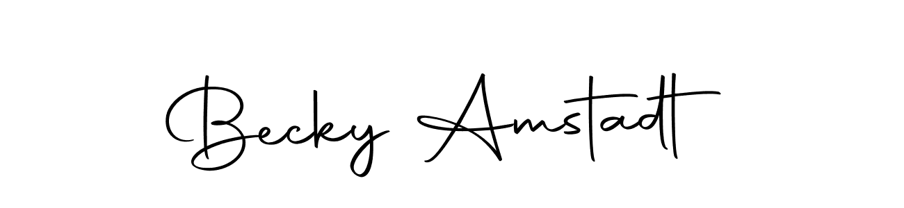 How to make Becky Amstadt signature? Autography-DOLnW is a professional autograph style. Create handwritten signature for Becky Amstadt name. Becky Amstadt signature style 10 images and pictures png