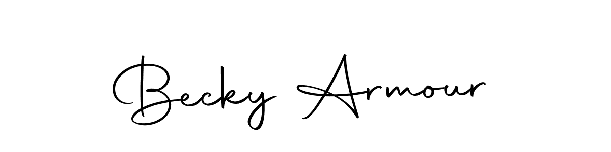 You can use this online signature creator to create a handwritten signature for the name Becky Armour. This is the best online autograph maker. Becky Armour signature style 10 images and pictures png