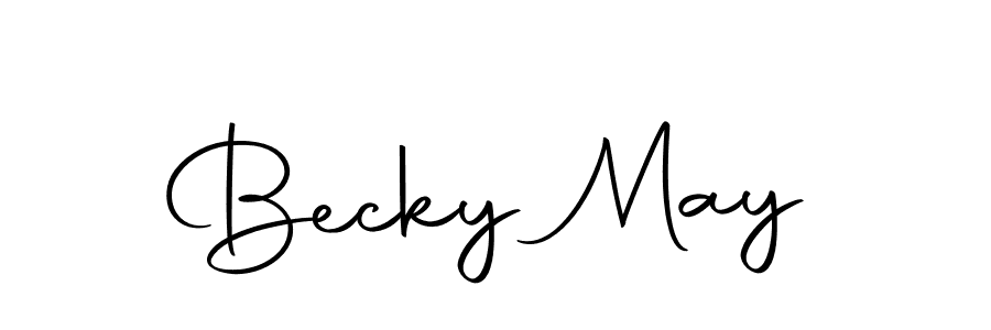 Here are the top 10 professional signature styles for the name Becky May. These are the best autograph styles you can use for your name. Becky May signature style 10 images and pictures png