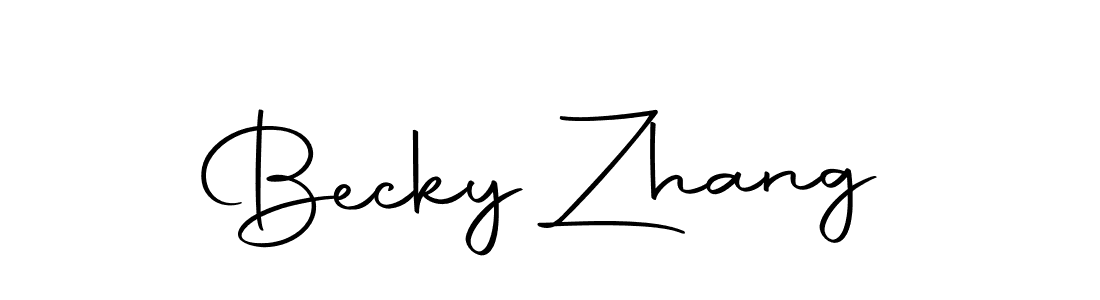 Autography-DOLnW is a professional signature style that is perfect for those who want to add a touch of class to their signature. It is also a great choice for those who want to make their signature more unique. Get Becky Zhang name to fancy signature for free. Becky Zhang signature style 10 images and pictures png