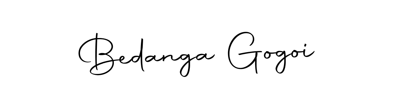 You should practise on your own different ways (Autography-DOLnW) to write your name (Bedanga Gogoi) in signature. don't let someone else do it for you. Bedanga Gogoi signature style 10 images and pictures png