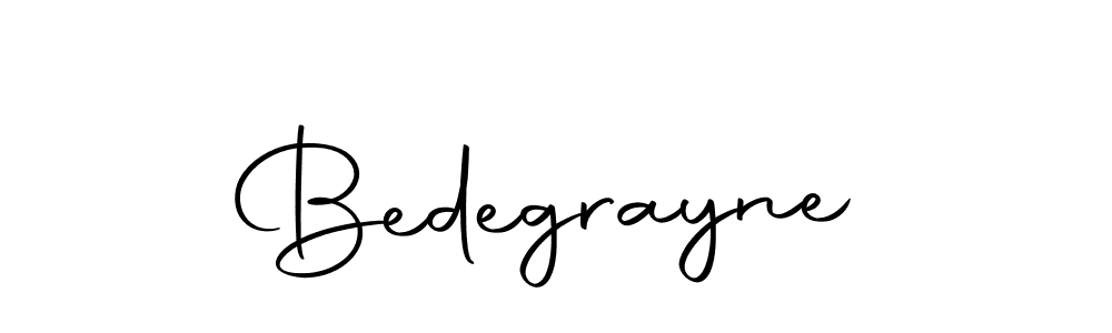 Create a beautiful signature design for name Bedegrayne. With this signature (Autography-DOLnW) fonts, you can make a handwritten signature for free. Bedegrayne signature style 10 images and pictures png