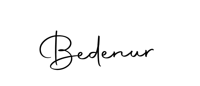 Create a beautiful signature design for name Bedenur. With this signature (Autography-DOLnW) fonts, you can make a handwritten signature for free. Bedenur signature style 10 images and pictures png