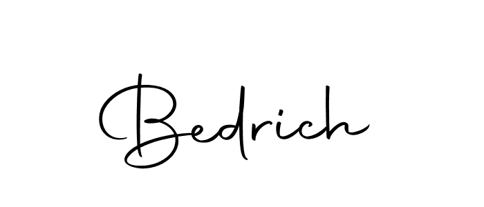 Make a beautiful signature design for name Bedrich. With this signature (Autography-DOLnW) style, you can create a handwritten signature for free. Bedrich signature style 10 images and pictures png
