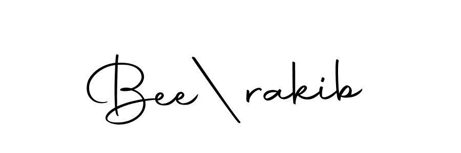 Use a signature maker to create a handwritten signature online. With this signature software, you can design (Autography-DOLnW) your own signature for name Bee|rakib. Bee|rakib signature style 10 images and pictures png