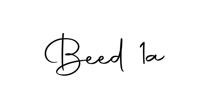 Design your own signature with our free online signature maker. With this signature software, you can create a handwritten (Autography-DOLnW) signature for name Beed 1a. Beed 1a signature style 10 images and pictures png