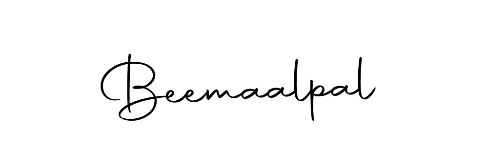 Make a beautiful signature design for name Beemaalpal. With this signature (Autography-DOLnW) style, you can create a handwritten signature for free. Beemaalpal signature style 10 images and pictures png