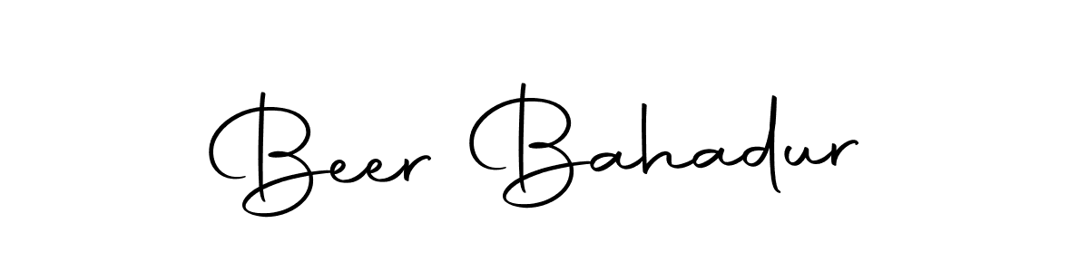 Use a signature maker to create a handwritten signature online. With this signature software, you can design (Autography-DOLnW) your own signature for name Beer Bahadur. Beer Bahadur signature style 10 images and pictures png
