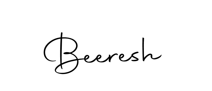 Create a beautiful signature design for name Beeresh. With this signature (Autography-DOLnW) fonts, you can make a handwritten signature for free. Beeresh signature style 10 images and pictures png