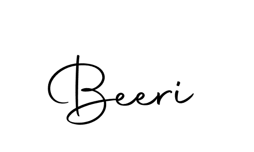 Create a beautiful signature design for name Beeri. With this signature (Autography-DOLnW) fonts, you can make a handwritten signature for free. Beeri signature style 10 images and pictures png