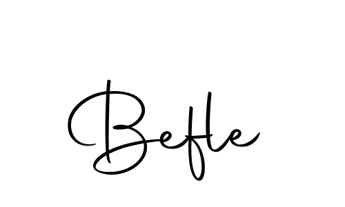 Use a signature maker to create a handwritten signature online. With this signature software, you can design (Autography-DOLnW) your own signature for name Befle. Befle signature style 10 images and pictures png