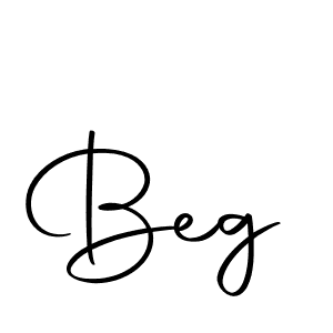 Make a beautiful signature design for name Beg. With this signature (Autography-DOLnW) style, you can create a handwritten signature for free. Beg signature style 10 images and pictures png