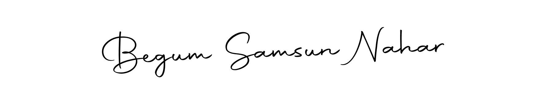 You can use this online signature creator to create a handwritten signature for the name Begum Samsun Nahar. This is the best online autograph maker. Begum Samsun Nahar signature style 10 images and pictures png