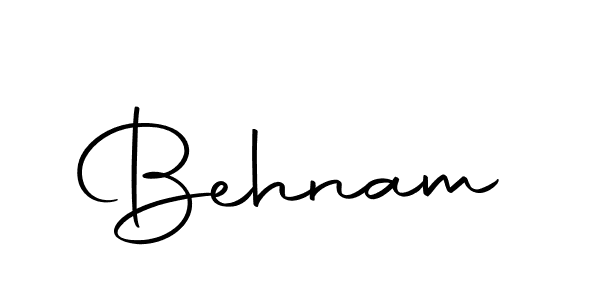 Make a beautiful signature design for name Behnam. With this signature (Autography-DOLnW) style, you can create a handwritten signature for free. Behnam signature style 10 images and pictures png