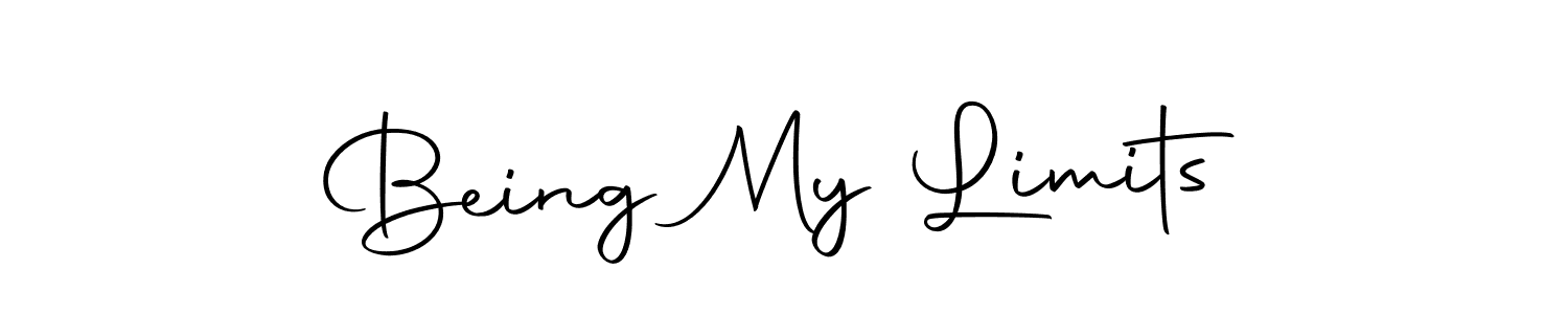 The best way (Autography-DOLnW) to make a short signature is to pick only two or three words in your name. The name Being My Limits include a total of six letters. For converting this name. Being My Limits signature style 10 images and pictures png