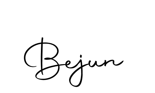 You should practise on your own different ways (Autography-DOLnW) to write your name (Bejun) in signature. don't let someone else do it for you. Bejun signature style 10 images and pictures png