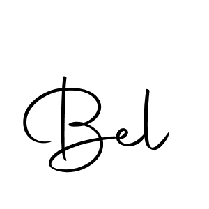 The best way (Autography-DOLnW) to make a short signature is to pick only two or three words in your name. The name Bel include a total of six letters. For converting this name. Bel signature style 10 images and pictures png