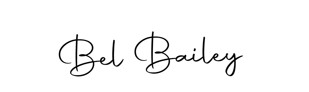 Design your own signature with our free online signature maker. With this signature software, you can create a handwritten (Autography-DOLnW) signature for name Bel Bailey. Bel Bailey signature style 10 images and pictures png