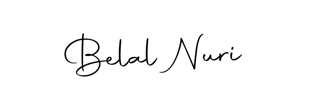 Design your own signature with our free online signature maker. With this signature software, you can create a handwritten (Autography-DOLnW) signature for name Belal Nuri. Belal Nuri signature style 10 images and pictures png