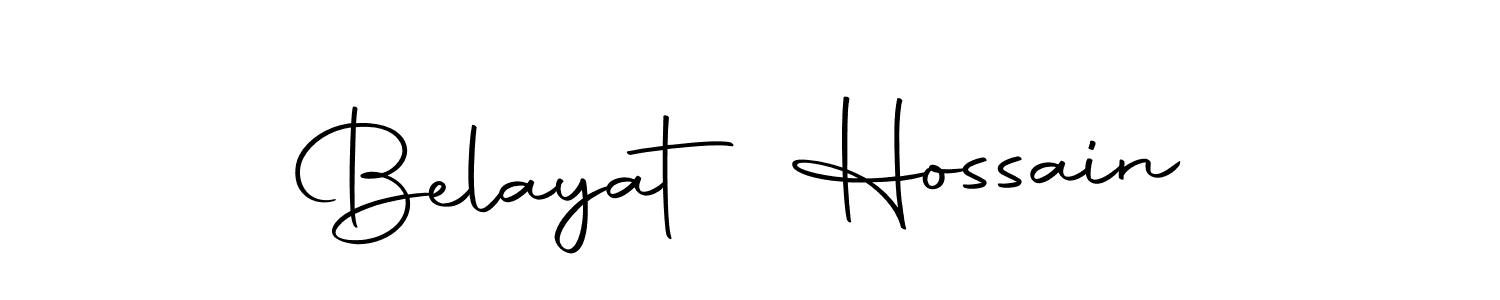 You should practise on your own different ways (Autography-DOLnW) to write your name (Belayat Hossain) in signature. don't let someone else do it for you. Belayat Hossain signature style 10 images and pictures png