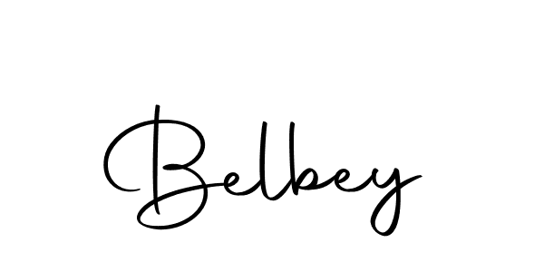 Use a signature maker to create a handwritten signature online. With this signature software, you can design (Autography-DOLnW) your own signature for name Belbey. Belbey signature style 10 images and pictures png
