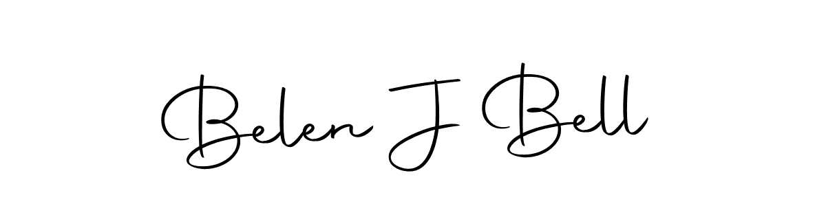Use a signature maker to create a handwritten signature online. With this signature software, you can design (Autography-DOLnW) your own signature for name Belen J Bell. Belen J Bell signature style 10 images and pictures png