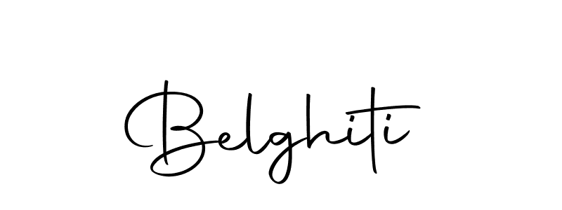 How to make Belghiti signature? Autography-DOLnW is a professional autograph style. Create handwritten signature for Belghiti name. Belghiti signature style 10 images and pictures png